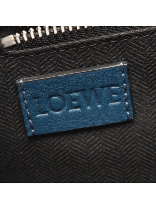 Loewe Backpack Goya Blue Leather